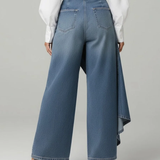 Louna - Pantalons en Denim Enveloppants
