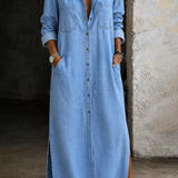 Delphine - Robe à Boutons