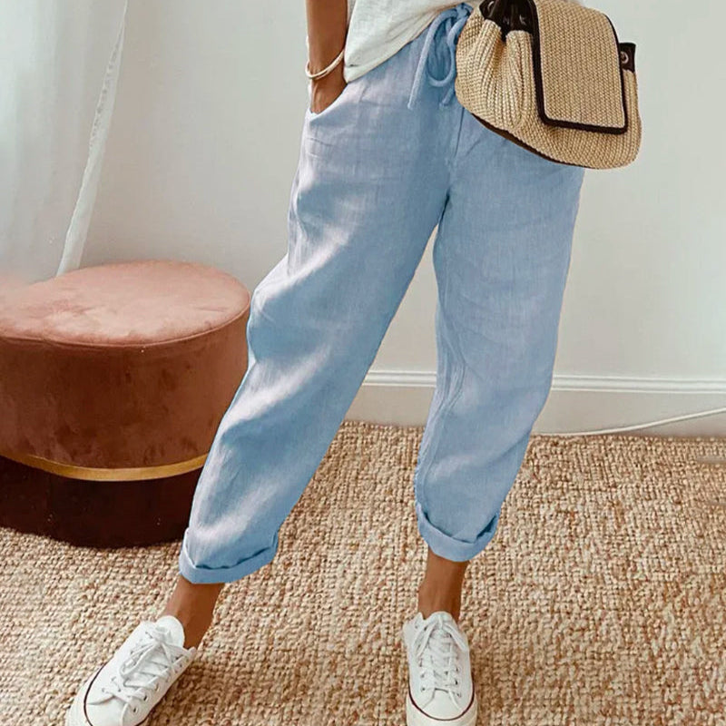 Pantalon Fluide Confort Élégant