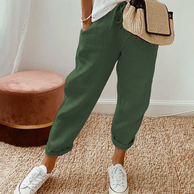 Pantalon Fluide Confort Élégant