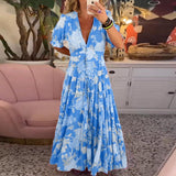 Floriana - Robe Florale Vibrante