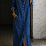 Delphine - Robe à Boutons