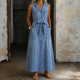 Sandrine - Robe en Denim