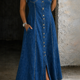 Leonor - Robe en Jean Grande Taille