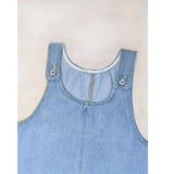 Valentine - Robe Détendue en Denim