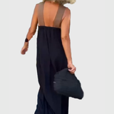 Elena | Robe Maxi Fluide Élégante