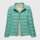 Col Montant Turquoise