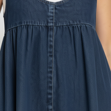 Iva - Robe Maxi en Denim Vintage